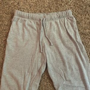 grey joggers